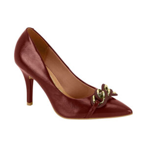 Zapato de taco Vizzano 1184-1727 carmín oscuro
