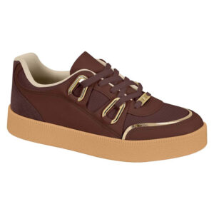 Zapato Vizzano 1444-113 cacao-chocolate-dorado
