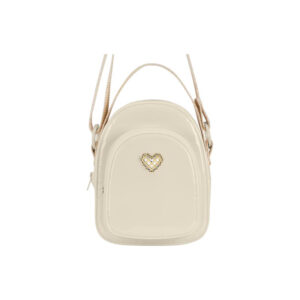 Bolso de niña Molekinha 20069-4 blanco off-dorado