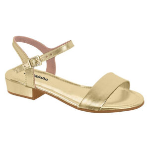 Sandalia de niña Molekinha 2318-100 dorado