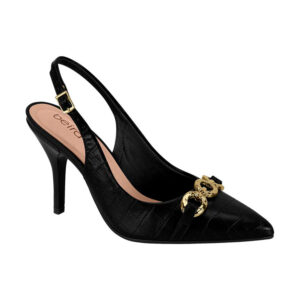 Zapato de taco Beira Rio 4122-1401 negro