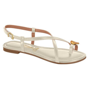 Sandalia baja Vizzano 6235-1725 blanco off-dorado viejo