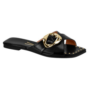 Sandalia baja Vizzano 6553-411 negro-oro