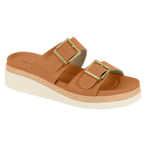 Sandalia de plataforma Beira Rio 8575-101 camel