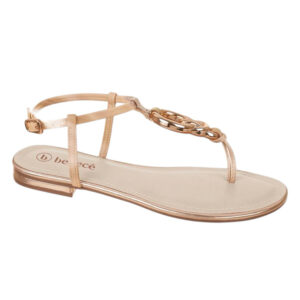 Sandalia baja Bebece T1028-537 dorado