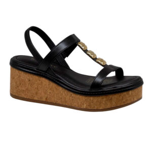 Sandalia de plataforma Bebece T4038-454 negro