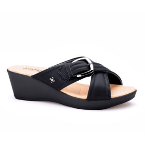 Sandalia de plataforma Softli 10006-10491 negro