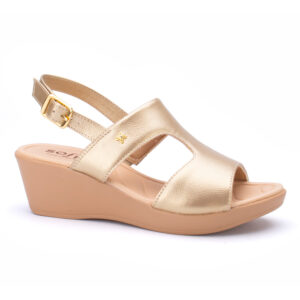 Sandalia de plataforma Softli 10006-10493 dorado claro