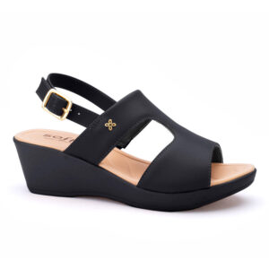 Sandalia de plataforma Softli 10006-10493 negro