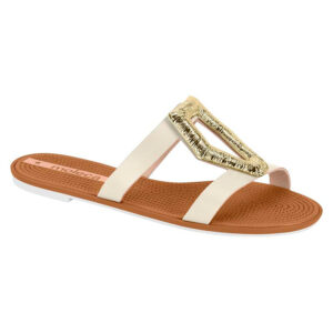 Sandalia baja Moleca 5297-481 blanco off
