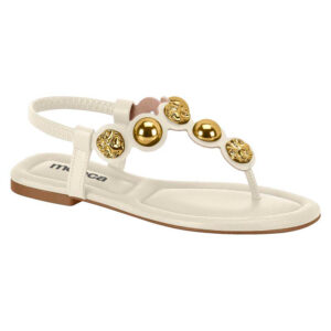 Sandalia baja Moleca 5570-104 blanco off