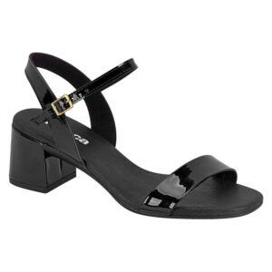 Sandalia de taco Moleca 5571-101 negro