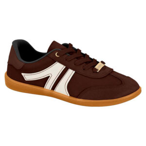 Zapato Moleca 5605-472 chocolate-blanco
