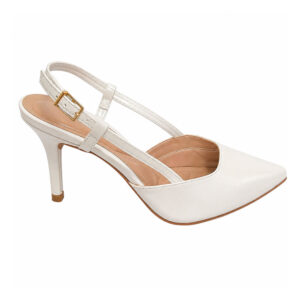 Zapato de taco Floramor 6931A-19934 blanco