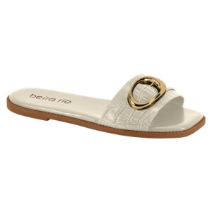 Sandalia baja Beira Rio 8571-104 blanco off